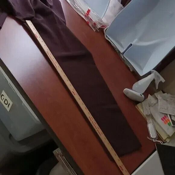 Positive Attitude women's Size 10 wine color pinstripes New pants & blazer - Picture 16 of 16